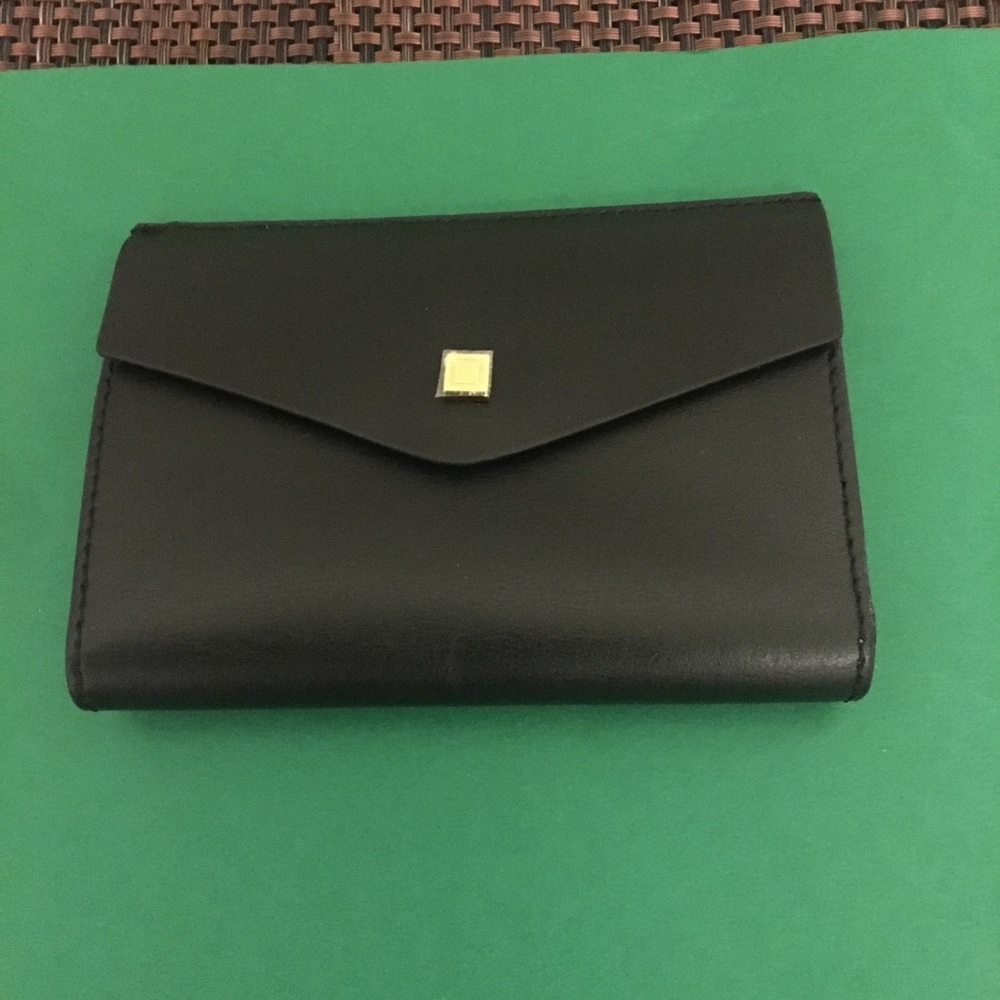 Lodis ladies black French wallet brand new